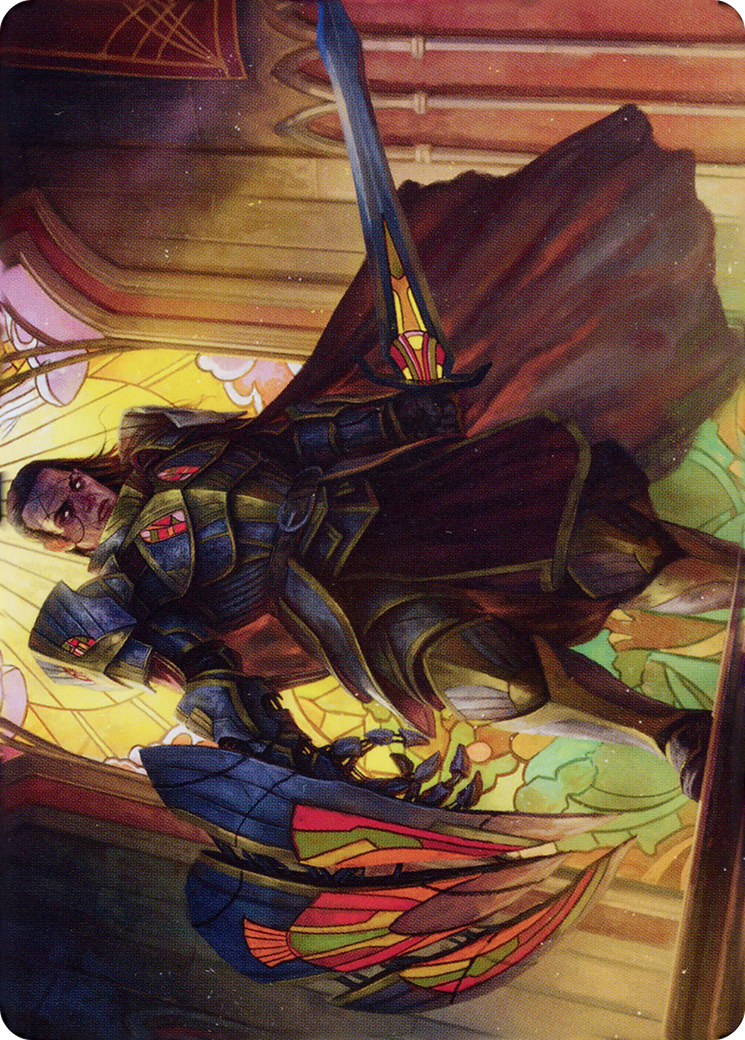 Benalish Sleeper // Benalish Sleeper (ADMU-004) (Borderless) [Dominaria United Art Series]
