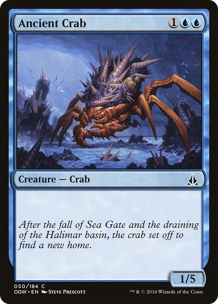 Ancient Crab (OGW-050) [Oath of the Gatewatch]