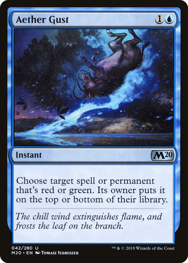 Aether Gust (M20-042) [Core Set 2020]