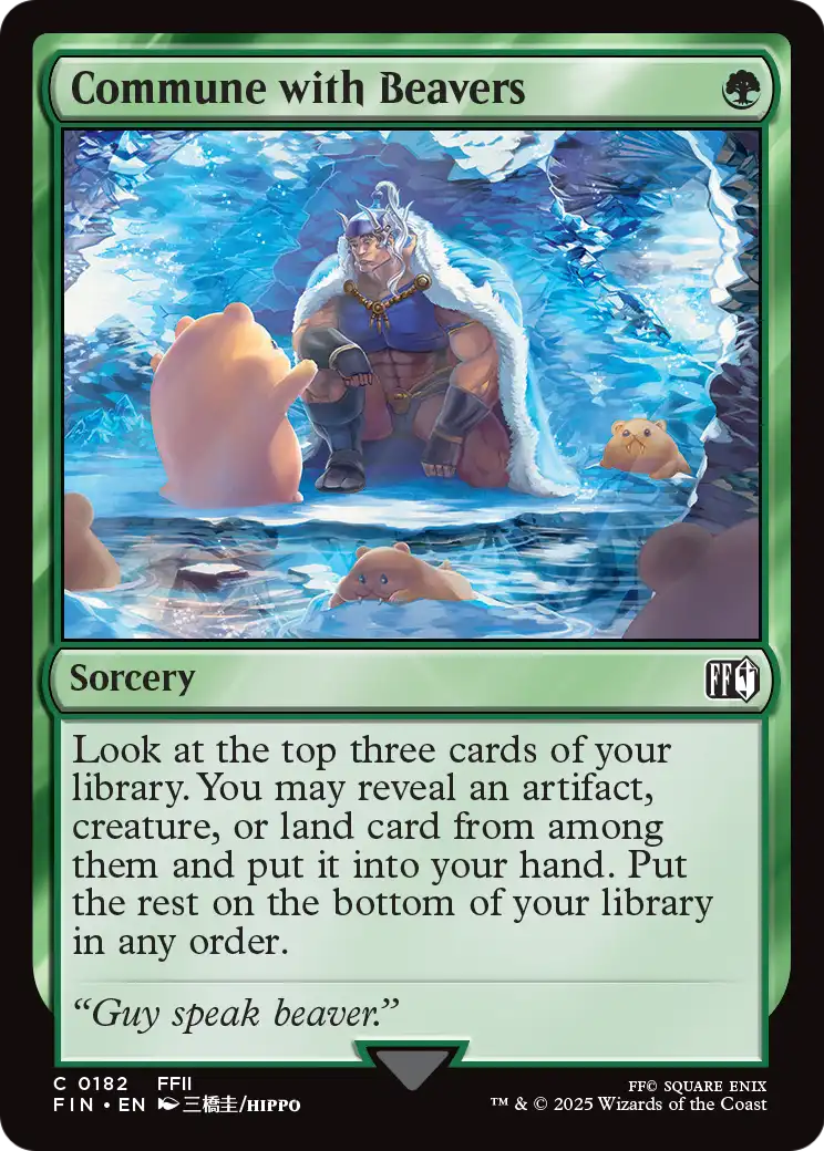 Commune with Beavers (FIN-182) [FINAL FANTASY]