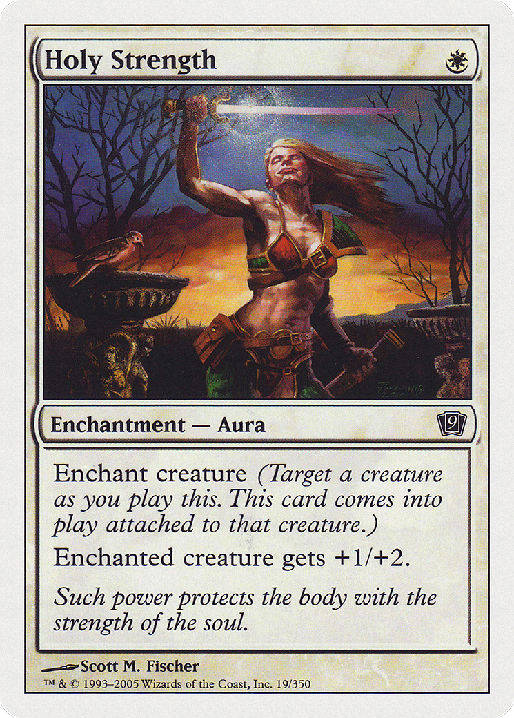 Holy Strength (9ED-019) [9th Edition]