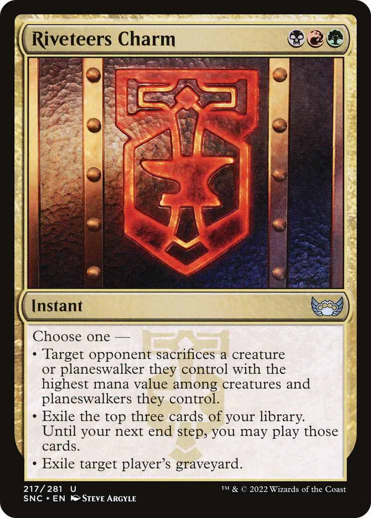 Riveteers Charm (SNC-217) [Streets of New Capenna]