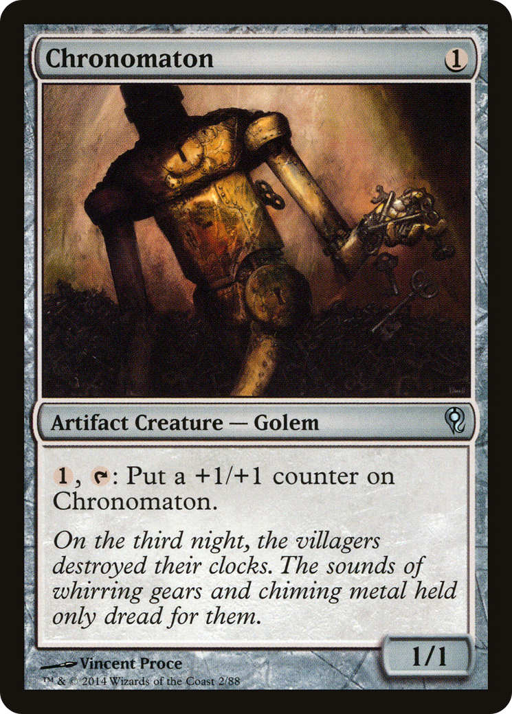 Chronomaton (DDM-002) [Duel Decks: Jace vs. Vraska]