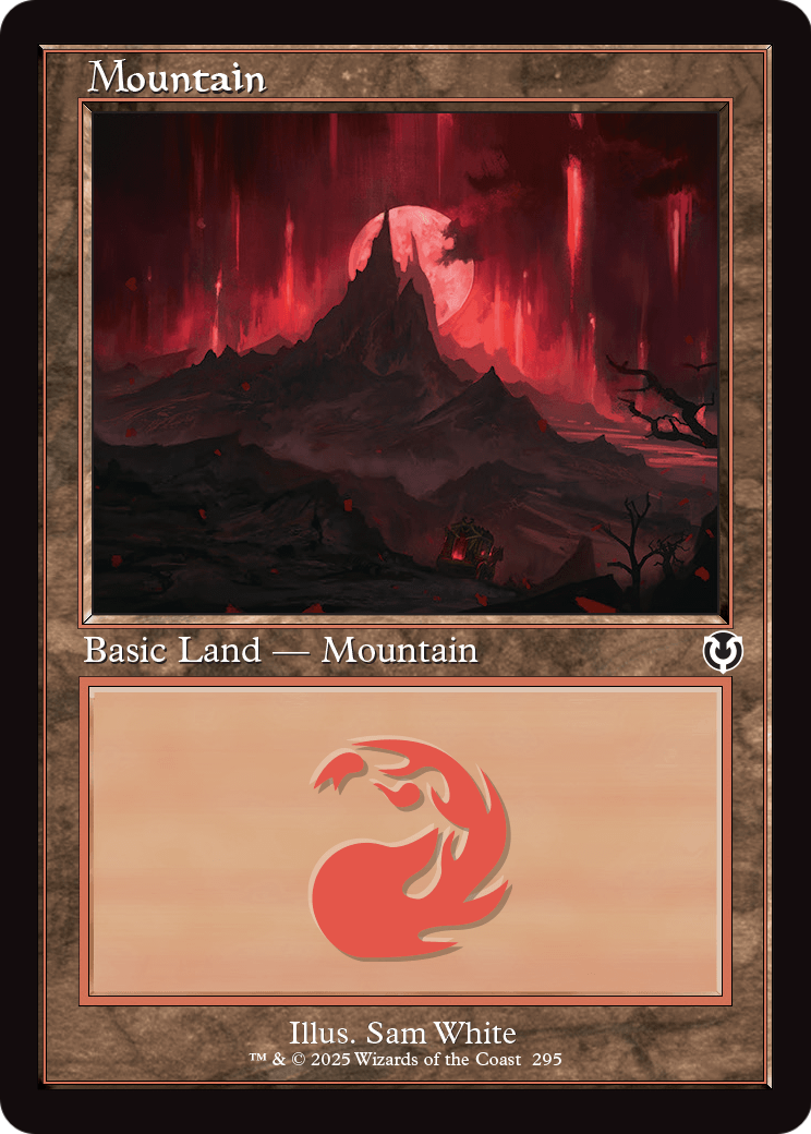 Mountain (INR-295) (Retro Frame) [Innistrad Remastered] Foil