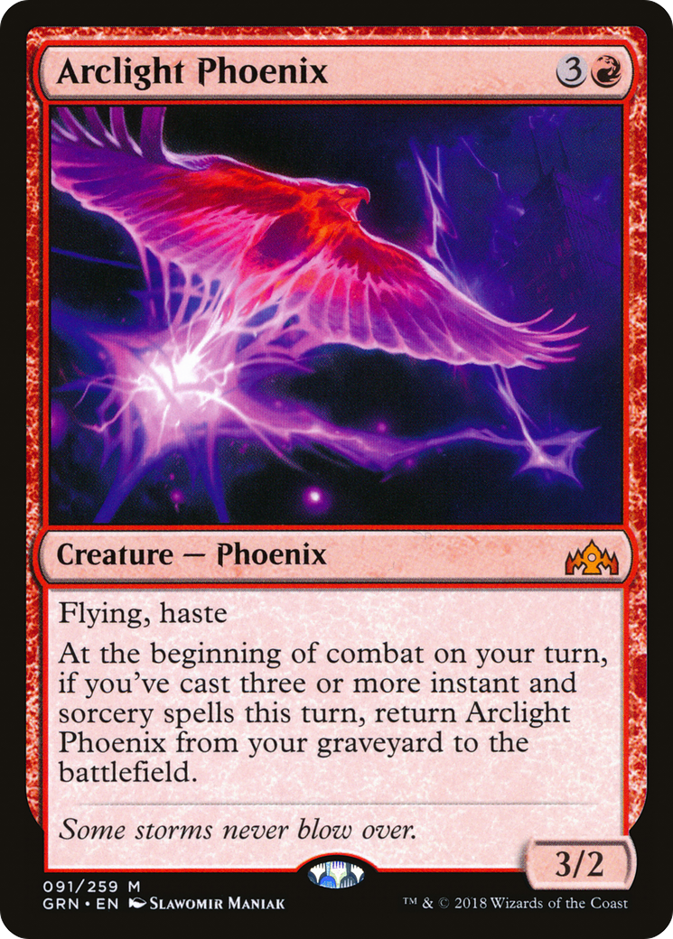 Arclight Phoenix (GRN-091) [Guilds of Ravnica] Foil