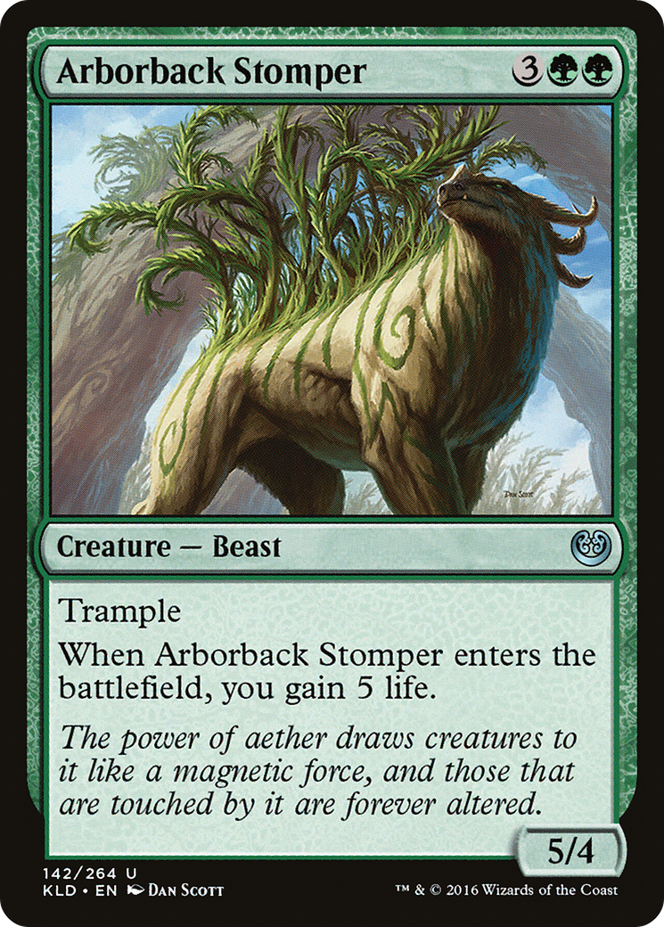 Arborback Stomper (KLD-142) [Kaladesh] Foil