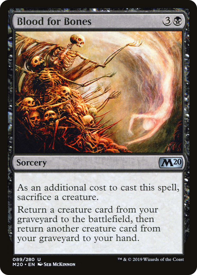 Blood for Bones (M20-089) [Core Set 2020]