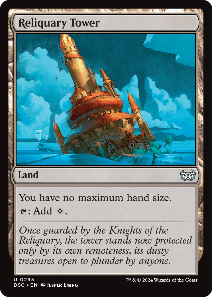 Reliquary Tower (DSC-295) [Duskmourn: House of Horror Commander]