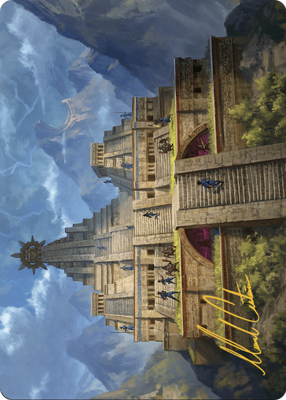 Barracks of the Thousand // Barracks of the Thousand (ALCI-006) (Borderless) [The Lost Caverns of Ixalan Art Series] Foil