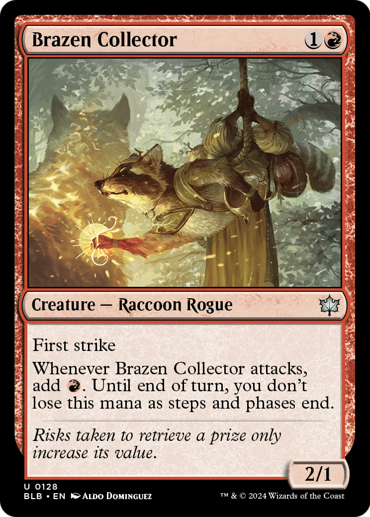 Brazen Collector (BLB-128) [Bloomburrow]