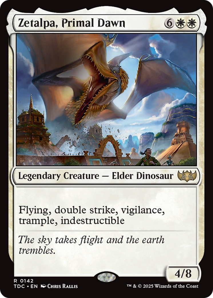 Zetalpa, Primal Dawn (TDC-142) [Commander: Tarkir: Dragonstorm]