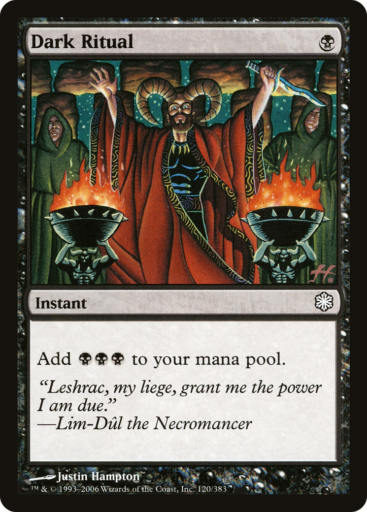 Dark Ritual (CTD-120) [Coldsnap Theme Decks]