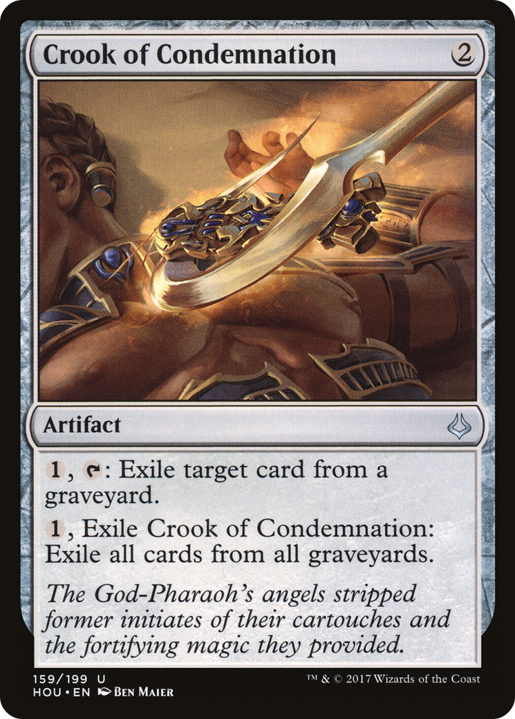 Crook of Condemnation (HOU-159) [Hour of Devastation] Foil