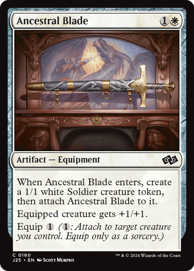 Ancestral Blade (J25-160) [Foundations Jumpstart]