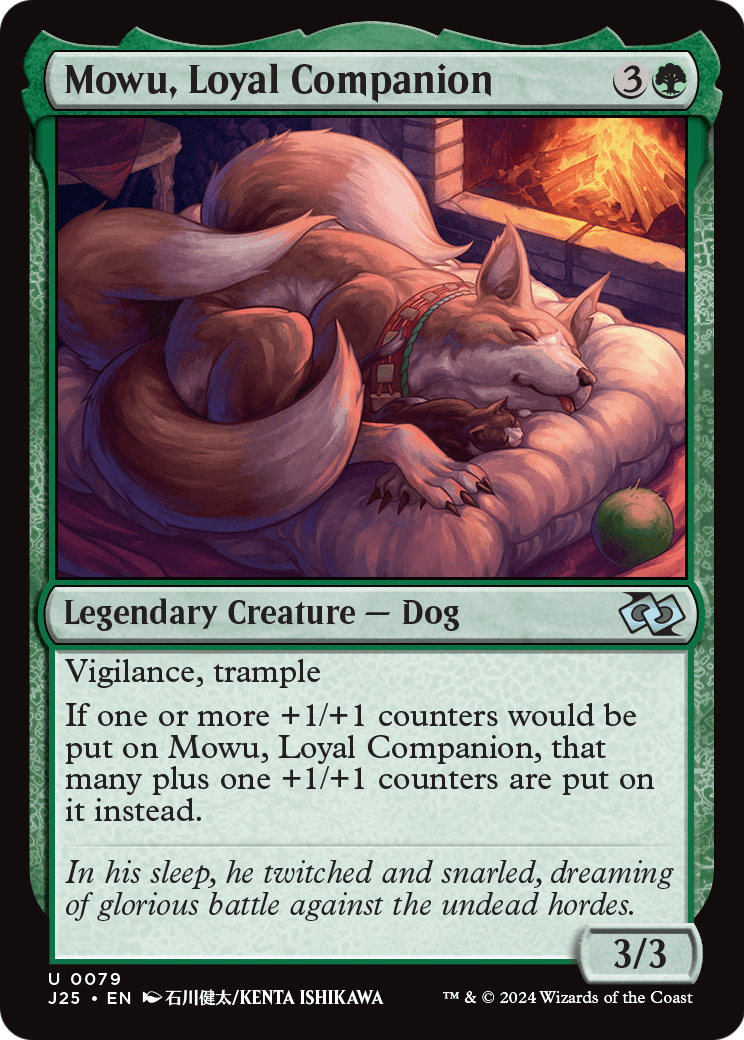 Mowu, Loyal Companion (Anime) (J25-079) [Foundations Jumpstart]