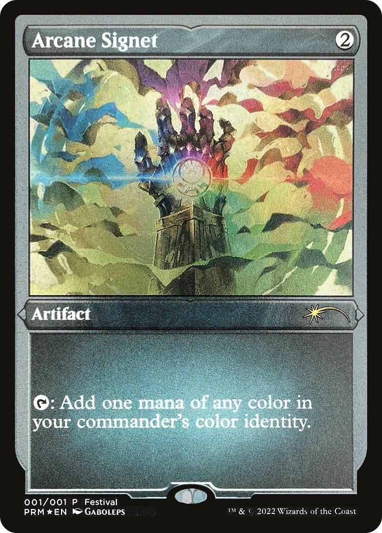 Arcane Signet (P30M-1F★) [30th Anniversary Misc Promos] Etched Foil