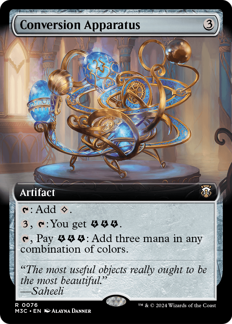 Conversion Apparatus (Extended Art) (M3C-076) [Modern Horizons 3 Commander]