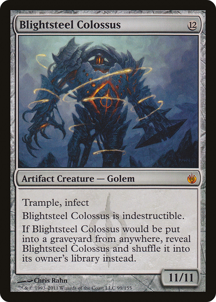 Blightsteel Colossus (MBS-099) [Mirrodin Besieged]