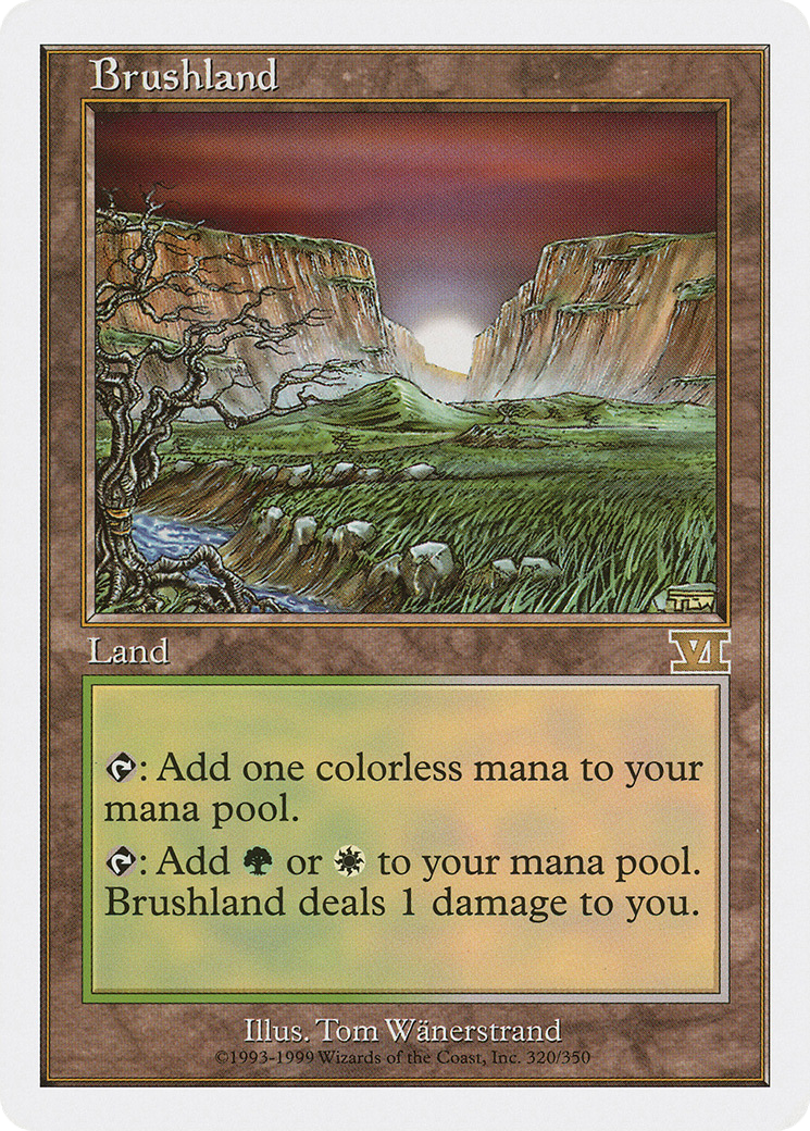 Brushland (6ED-320) [Classic Sixth Edition]