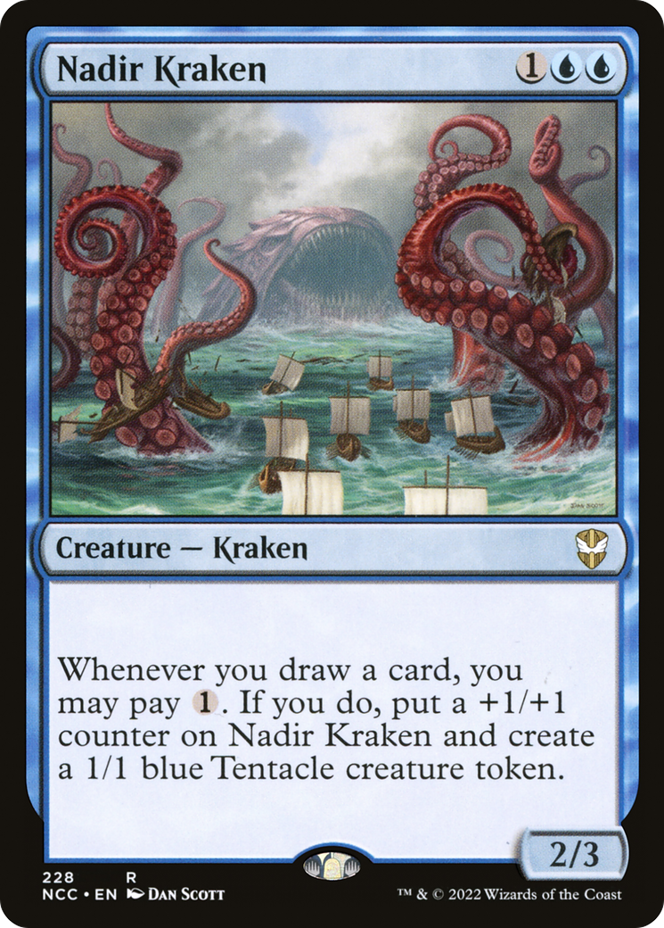 Nadir Kraken (NCC-228) [New Capenna Commander]