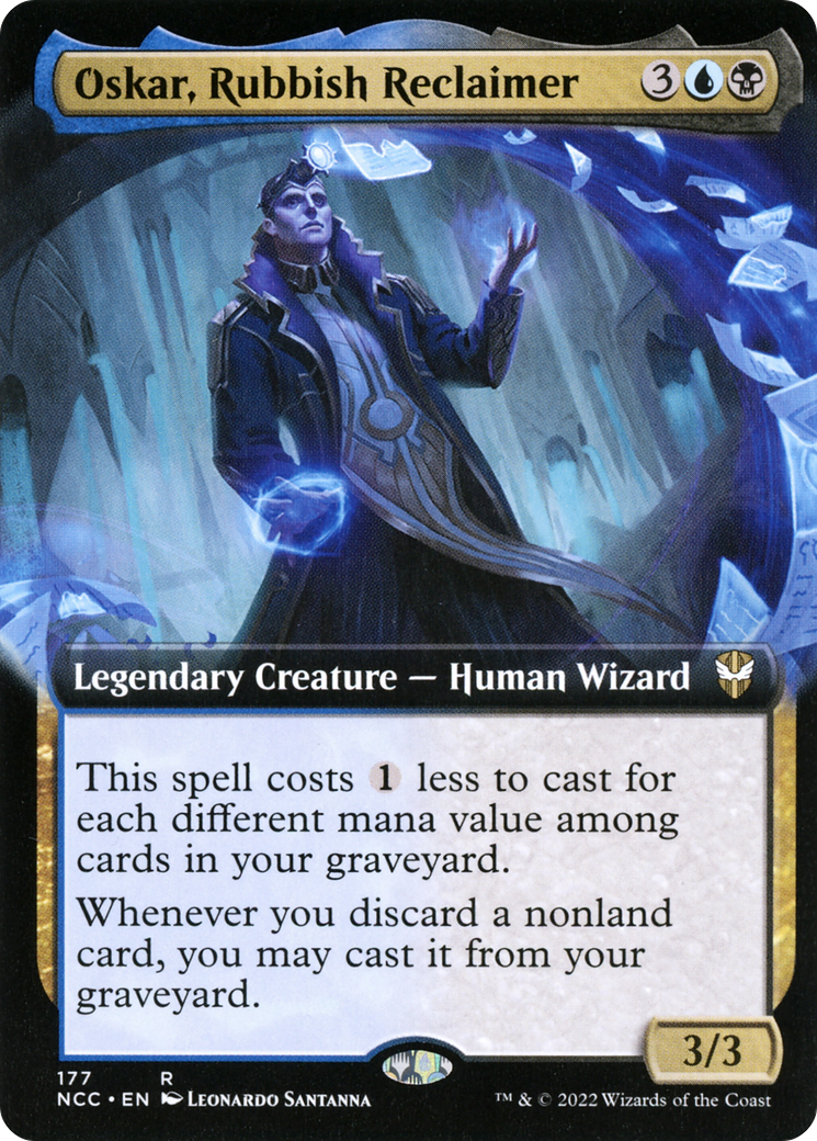 Oskar, Rubbish Reclaimer (Extended Art) (NCC-177) [New Capenna Commander]