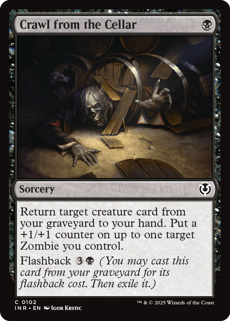 Crawl from the Cellar (INR-102) [Innistrad Remastered]