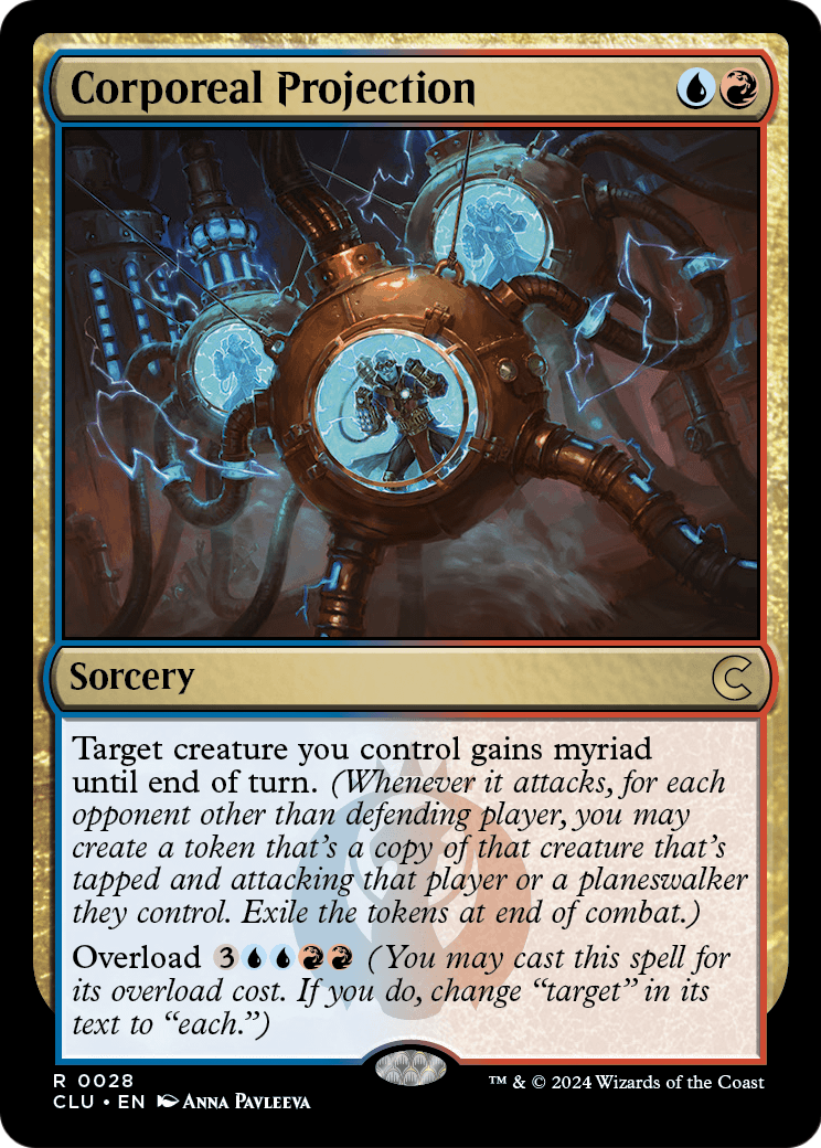 Corporeal Projection (CLU-028) [Ravnica: Clue Edition]