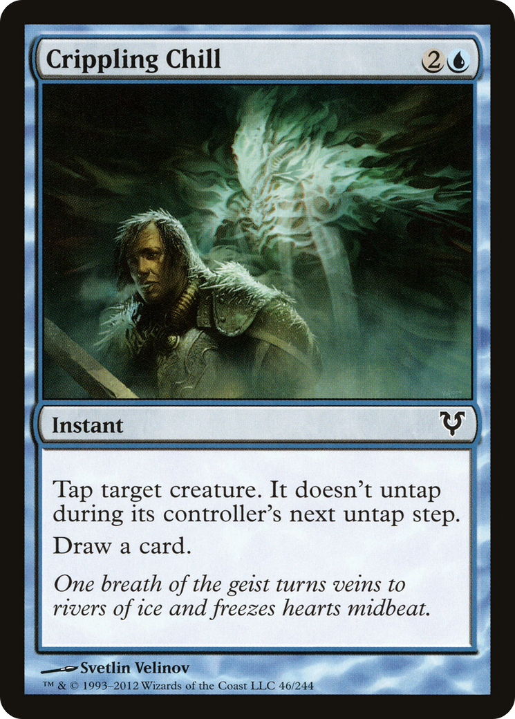 Crippling Chill (AVR-046) [Avacyn Restored] Foil