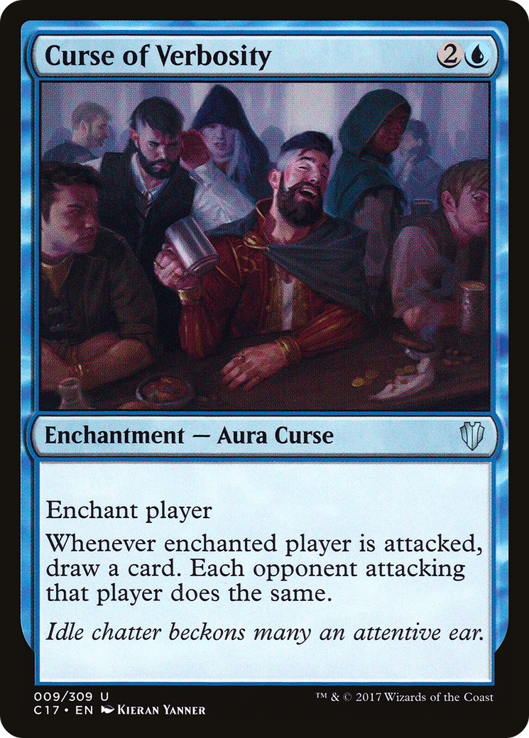 Curse of Verbosity (C17-009) [Commander 2017]