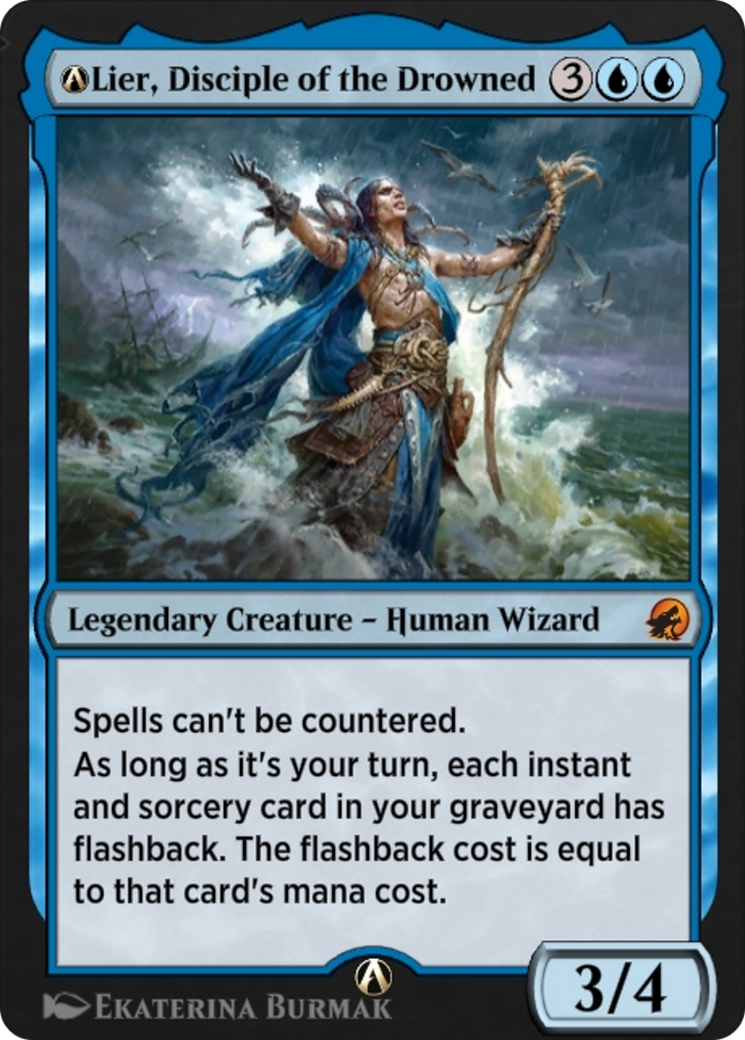 A-Lier, Disciple of the Drowned (MID-A-59) [Innistrad: Midnight Hunt]