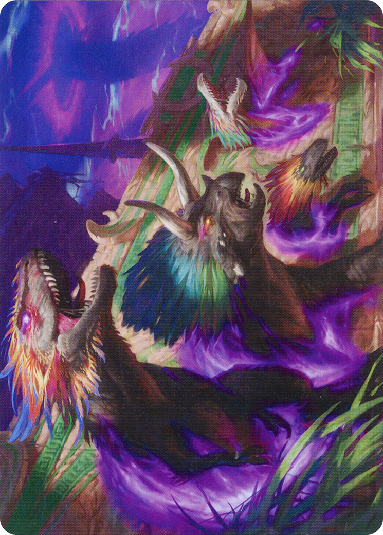 Burning Sun's Fury // Burning Sun's Fury (AMOM-029) (Borderless) [March of the Machine Art Series] Foil