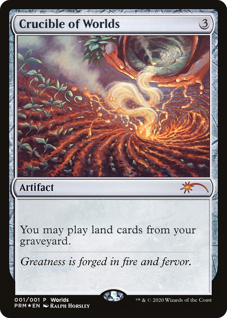 Crucible of Worlds (UMP-001) [World Championship Promos] Foil