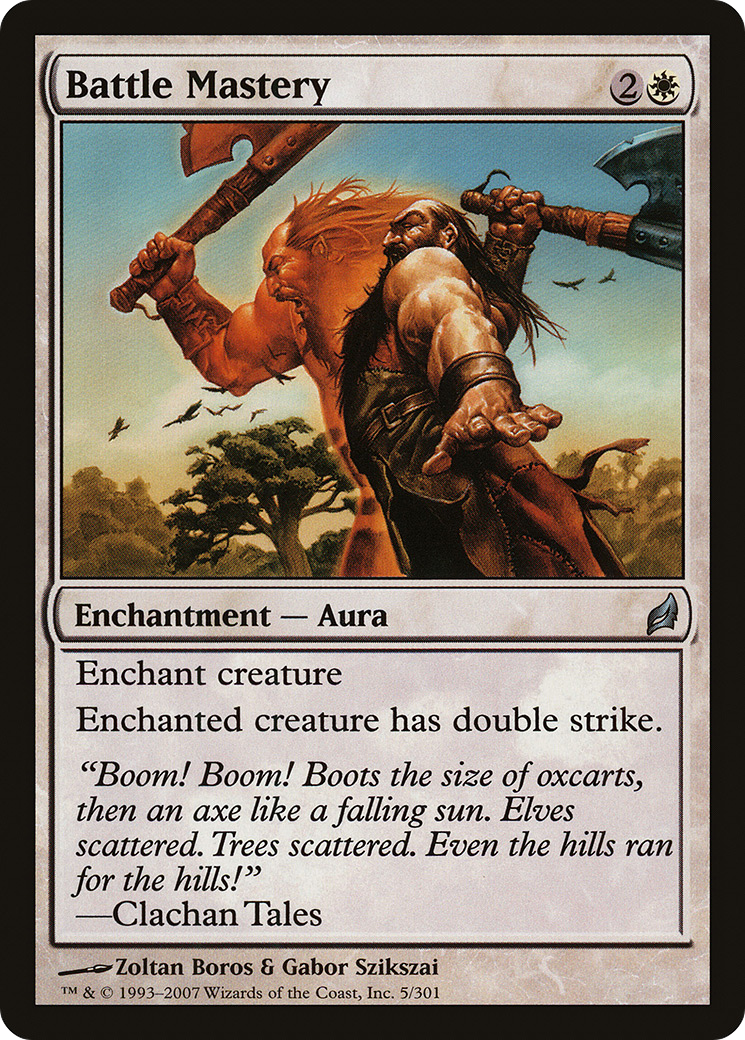 Battle Mastery (LRW-005) [Lorwyn] Foil