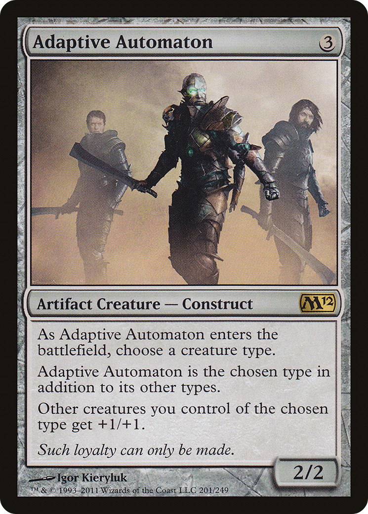 Adaptive Automaton (M12-201) [Magic 2012] Foil