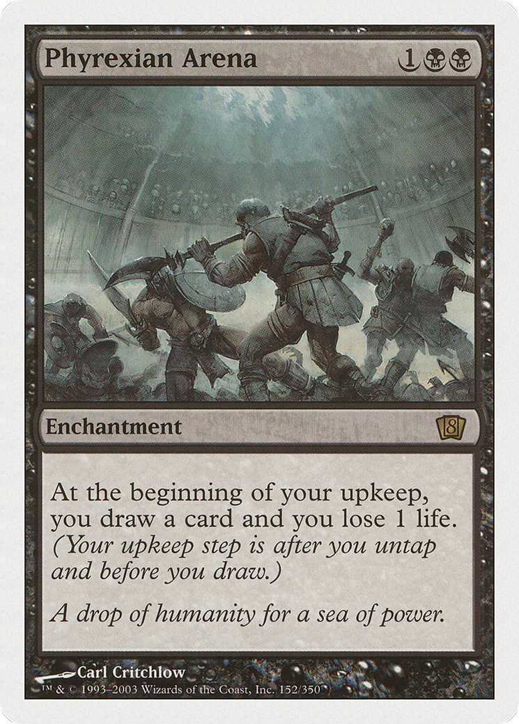 Phyrexian Arena (8ED-152) [8th Edition] Foil
