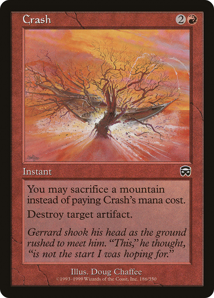 Crash (MMQ-186) [Mercadian Masques]