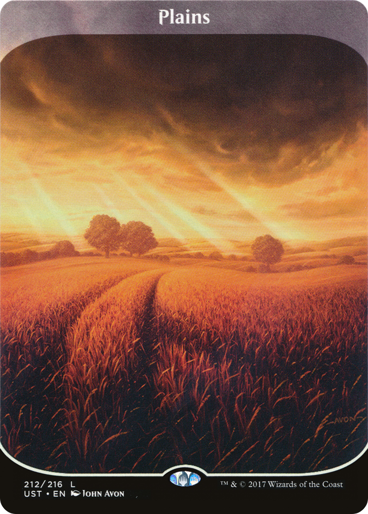 Plains (UST-212) (Borderless) [Unstable] Foil