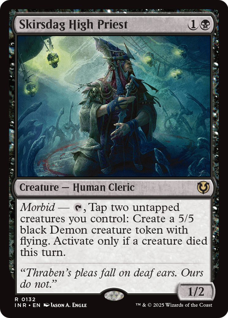 Skirsdag High Priest (INR-132) [Innistrad Remastered] Foil
