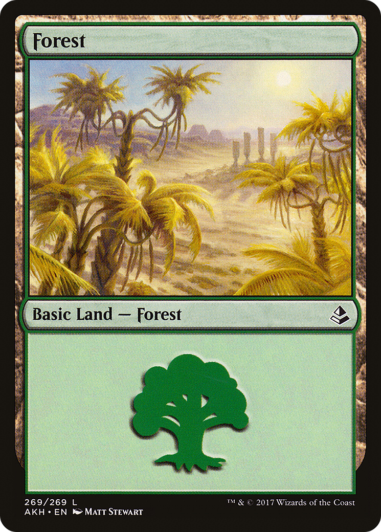 Forest (AKH-269) [Amonkhet] Foil