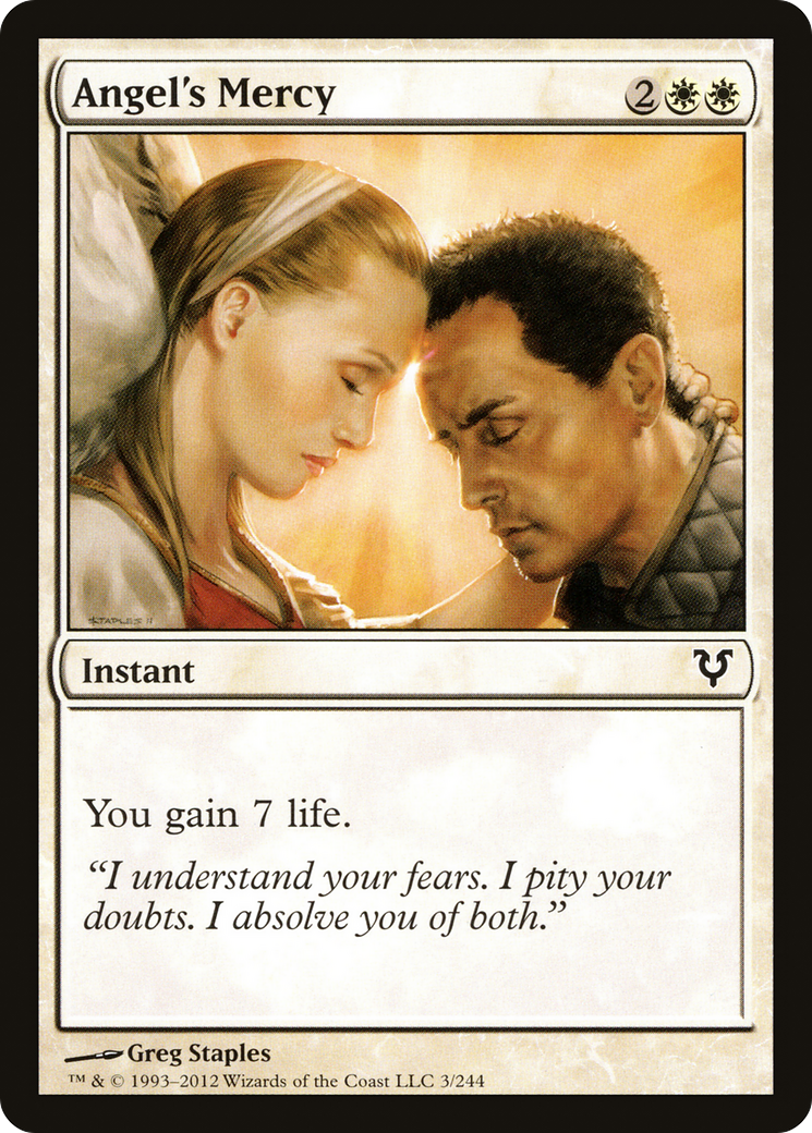 Angel's Mercy (AVR-003) [Avacyn Restored] Foil