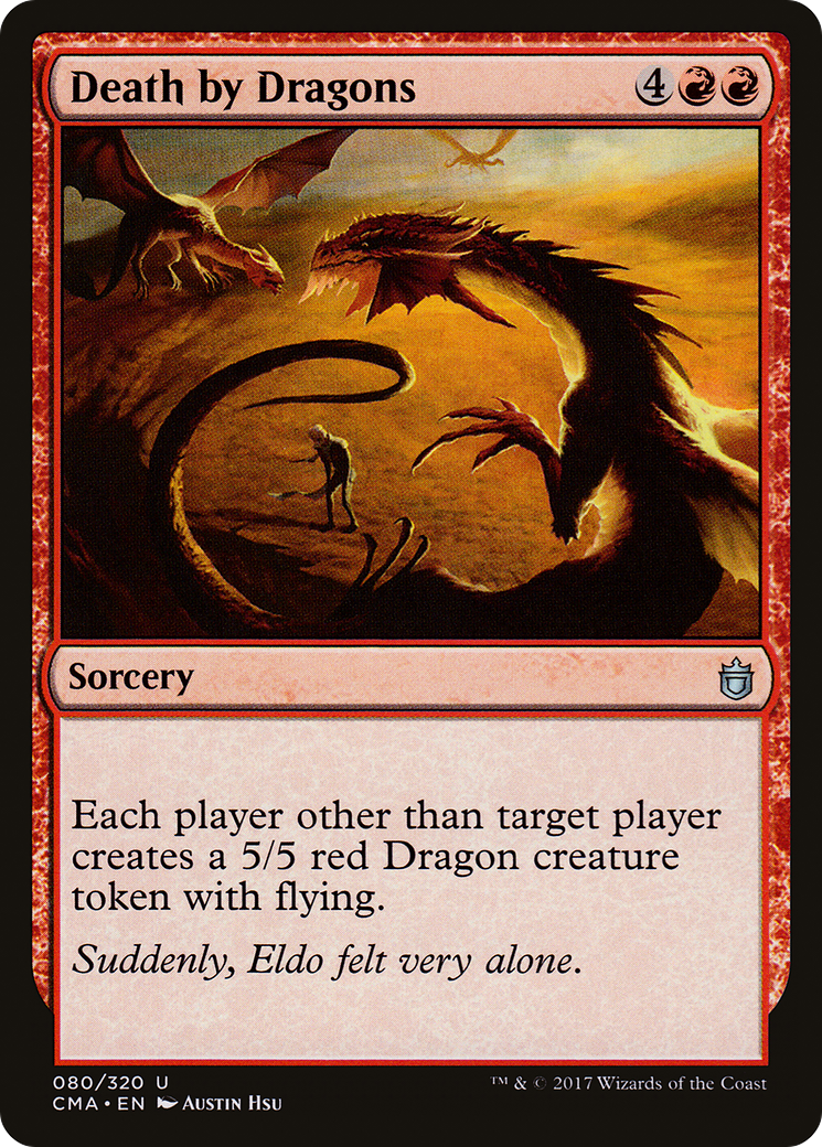 Death by Dragons (CMA-080) [Commander Anthology]