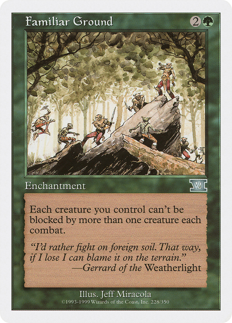 Familiar Ground (6ED-228) [Classic Sixth Edition]