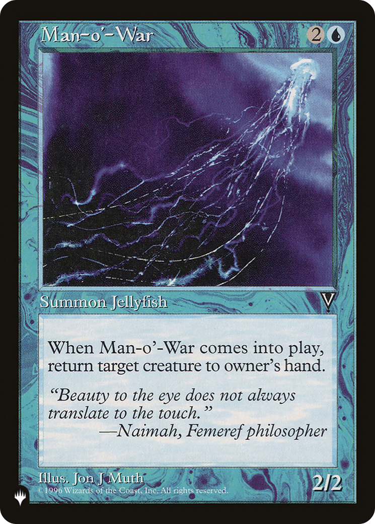 Man-o'-War (VIS) (LIST-VIS-37) [The List]