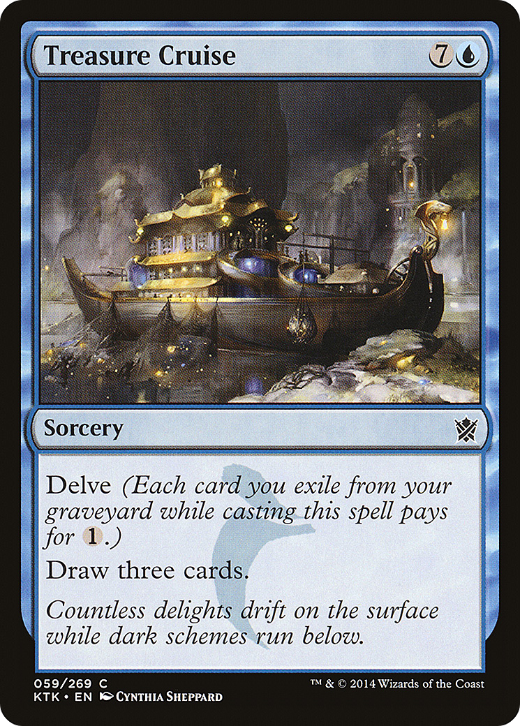 Treasure Cruise (KTK-059) [Khans of Tarkir]