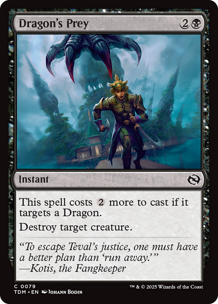 Dragon's Prey (TDM-079) [Tarkir: Dragonstorm]