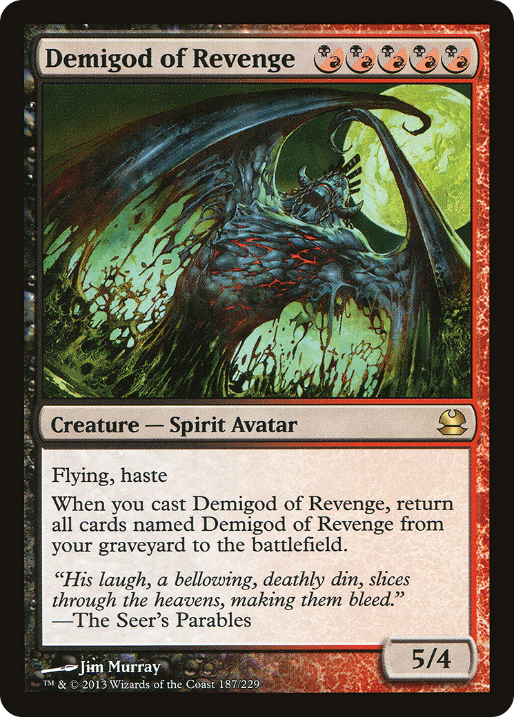 Demigod of Revenge (MMA-187) [Modern Masters] Foil