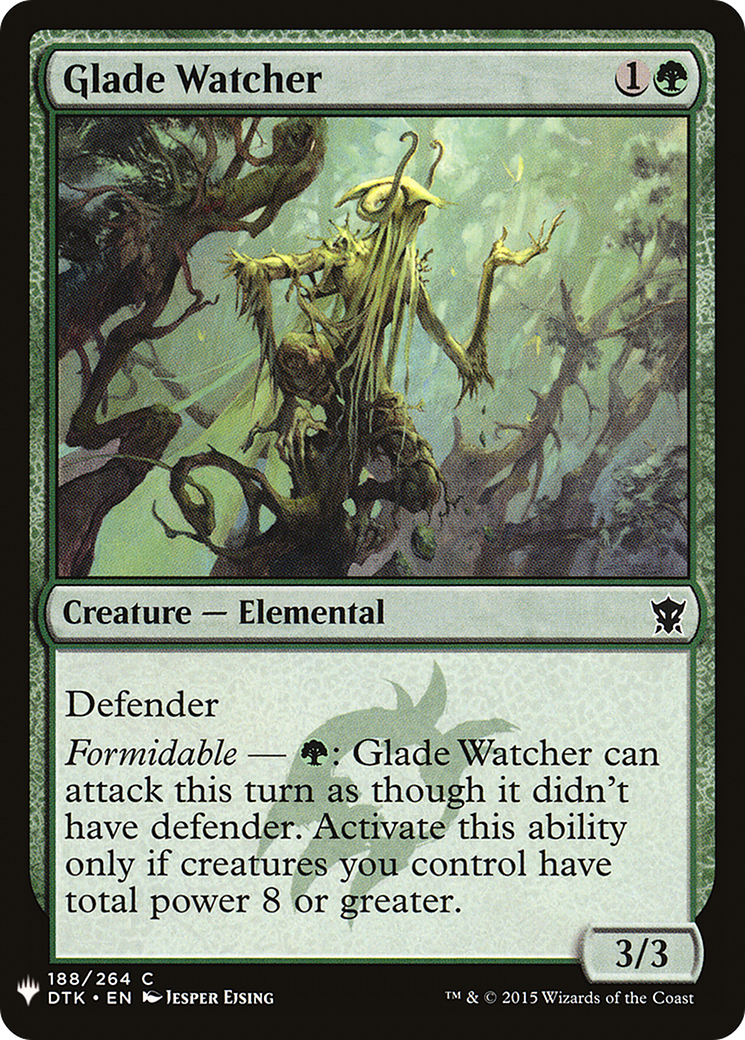 Glade Watcher (LIST-DTK-188) [The List]