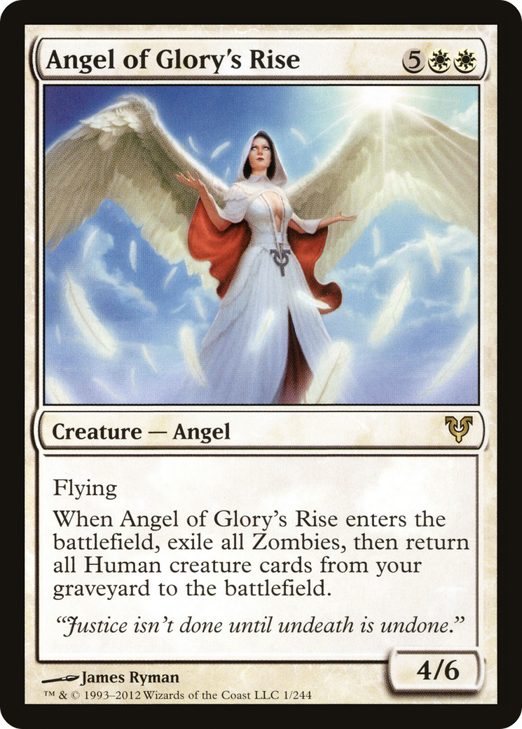 Angel of Glory's Rise (AVR-001) [Avacyn Restored]