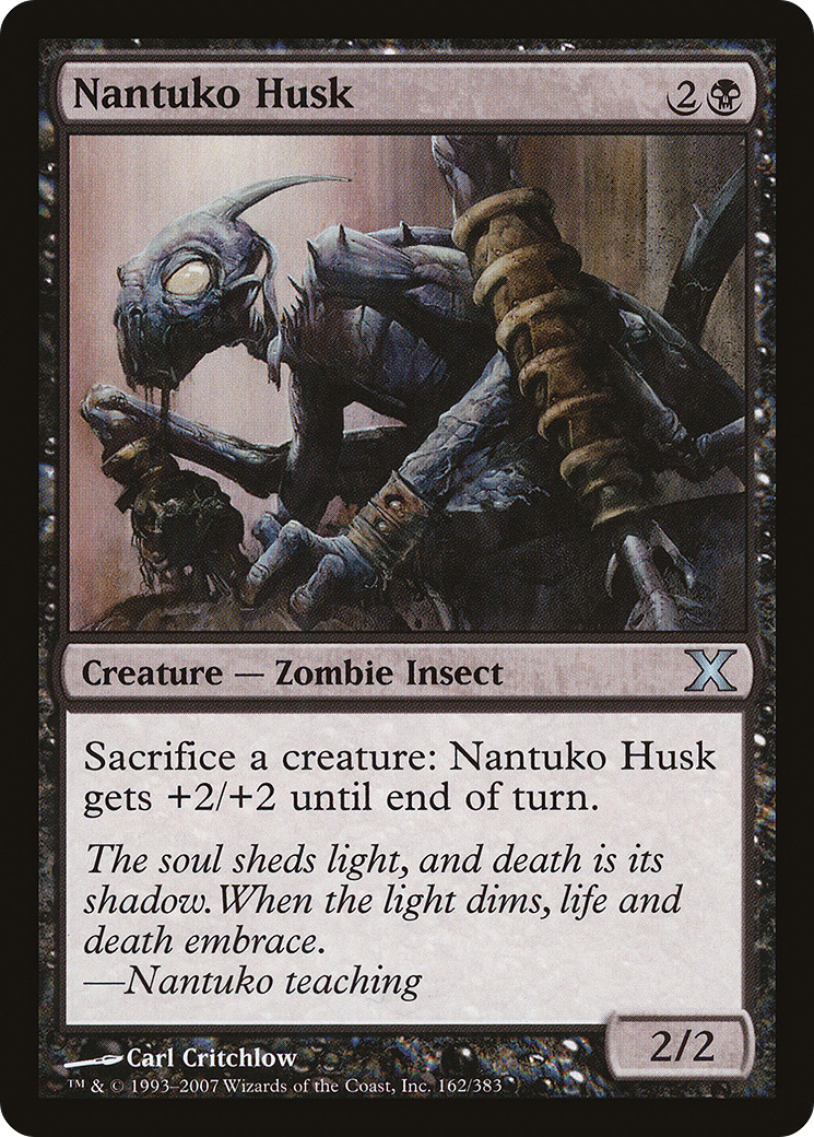 Nantuko Husk (10E-162) [Tenth Edition] Foil