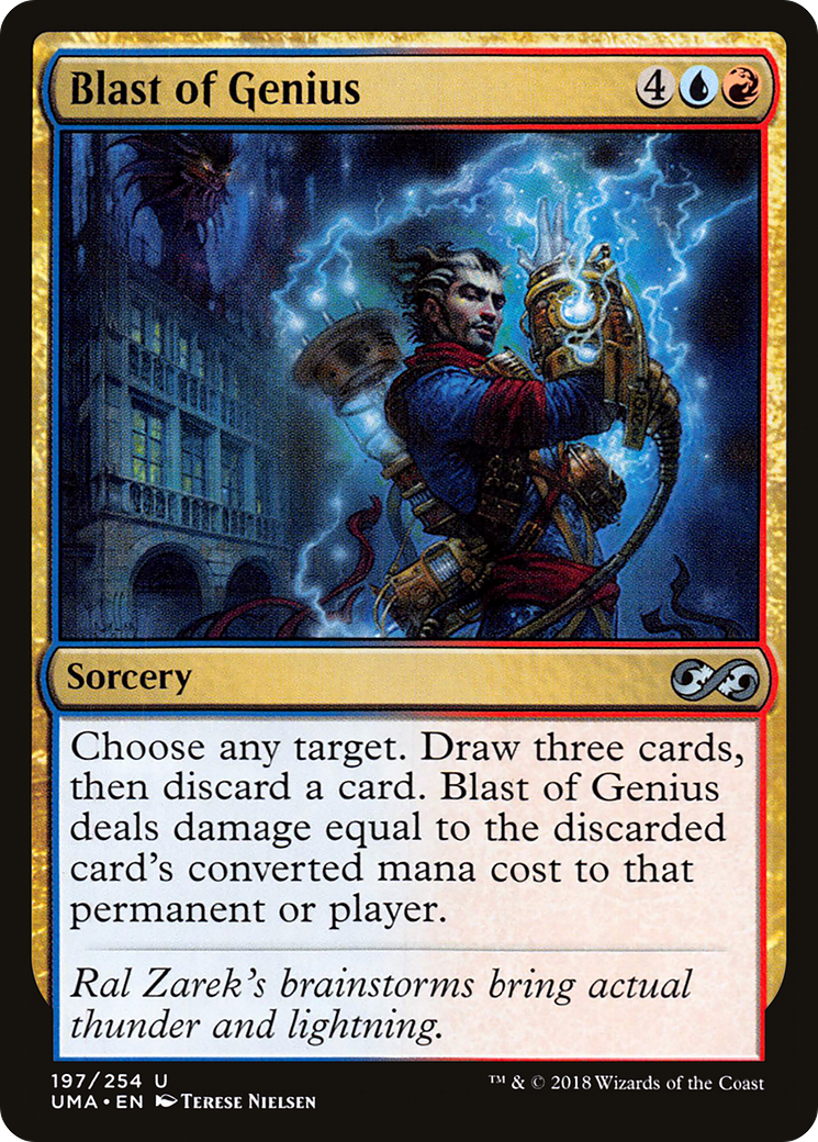 Blast of Genius (UMA-197) [Ultimate Masters] Foil